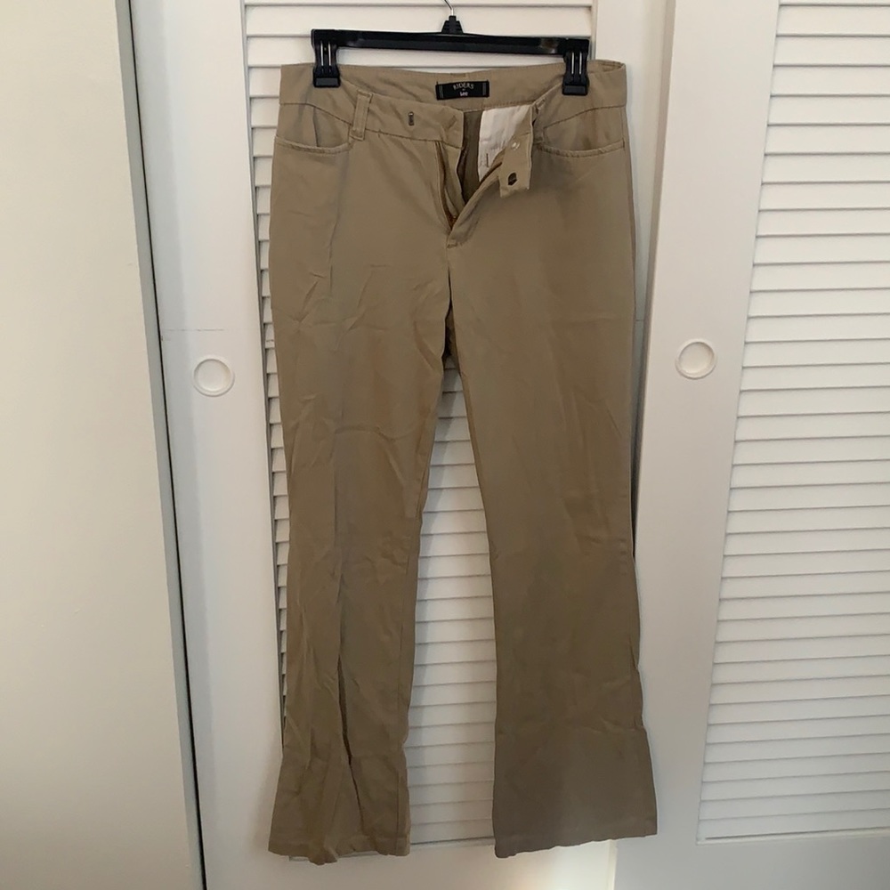 Boot Cut Khaki Pants